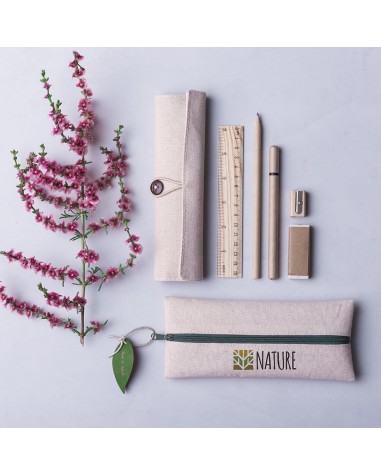 Estoig yute/cotó amb 5 peces - Marfik Estoig yute/cotó amb 5 peces - Marfik