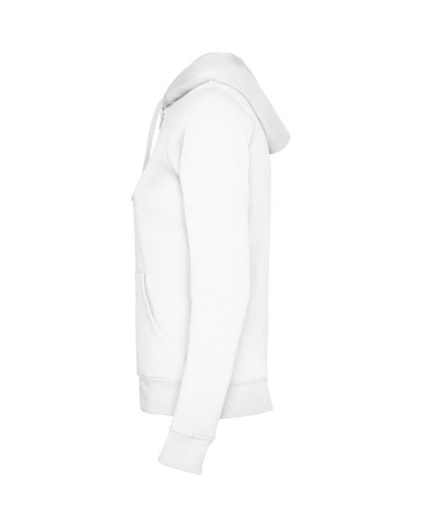 Women's full-zip sweatshirt with... Women's full-zip sweatshirt with...