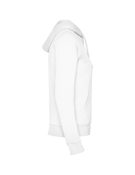 Sweat-shirt zippé à capuche pour femme, 50 % coton, 50 % polyester, 280 g/m² - VELETA ROLY