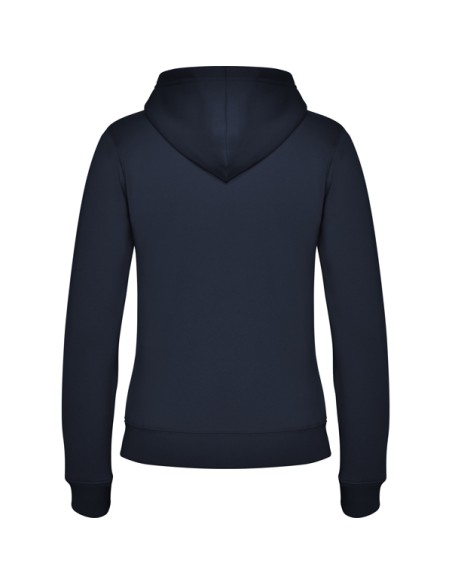Sweat-shirt zippé à capuche pour femme, 50 % coton, 50 % polyester, 280 g/m² - VELETA ROLY