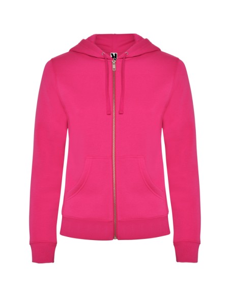 Dessuadora DONA cremallera sencera i caputxa 50% Cotó 50% polièster 280g/m2 - VELETA ROLY